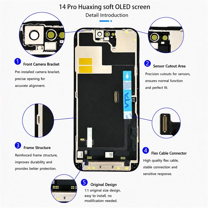 14 Pro Soft OLED Component Details
