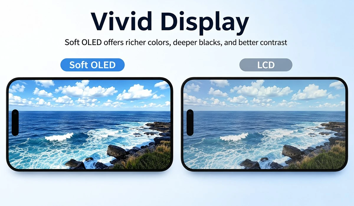 OLED vs LCD OLED vs LCD
