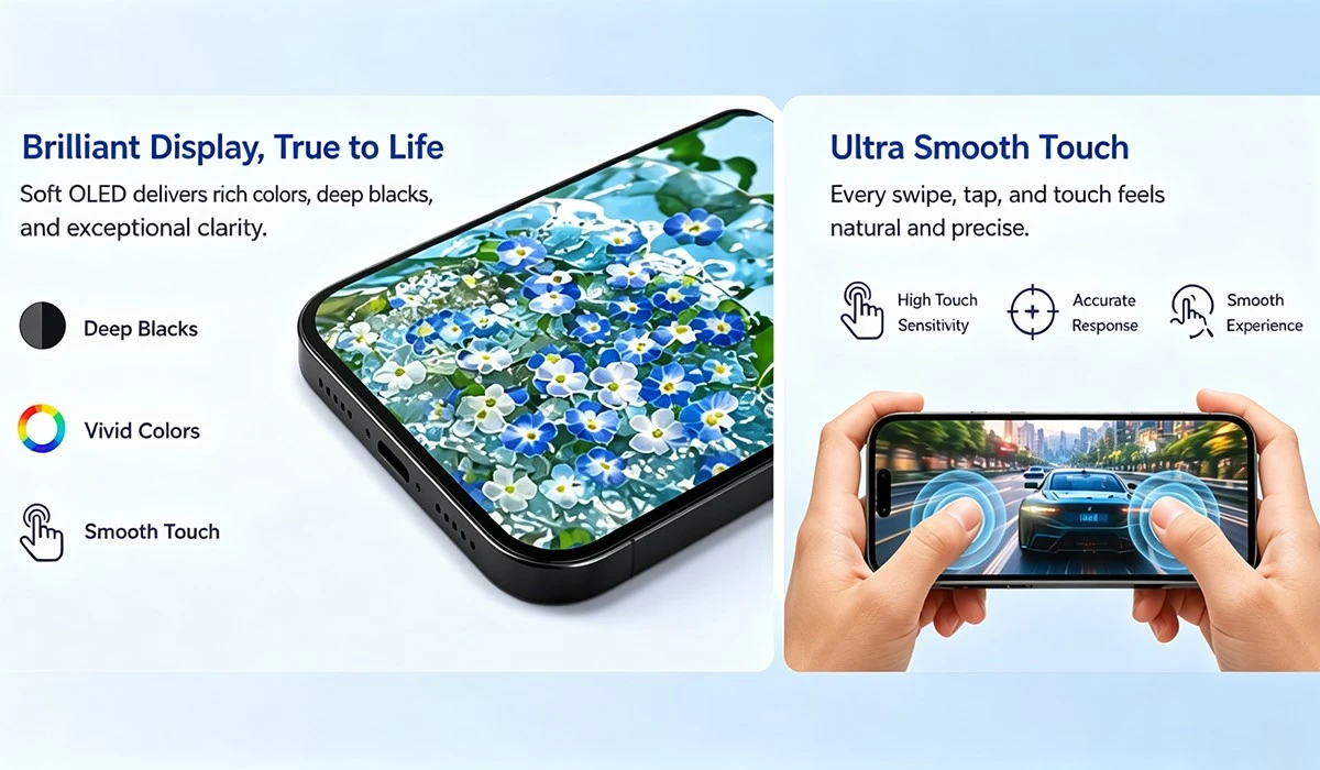 Brilliant Display Smooth Touch Brilliant Display Smooth Touch