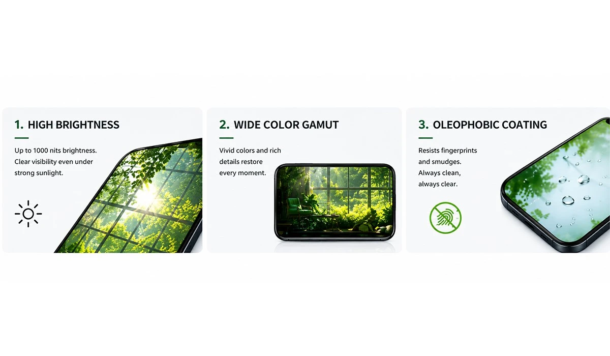 High Brightness Wide Color Performance