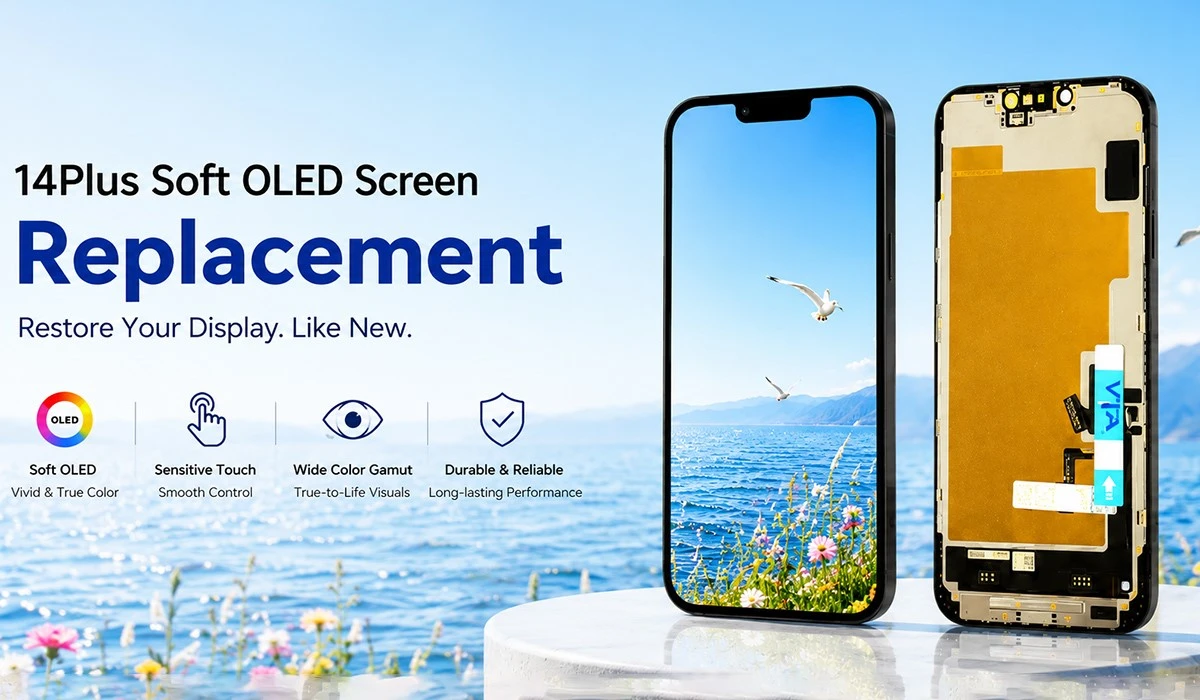 14 Plus Soft OLED Screen Replacement 14 Plus Soft OLED Screen Replacement