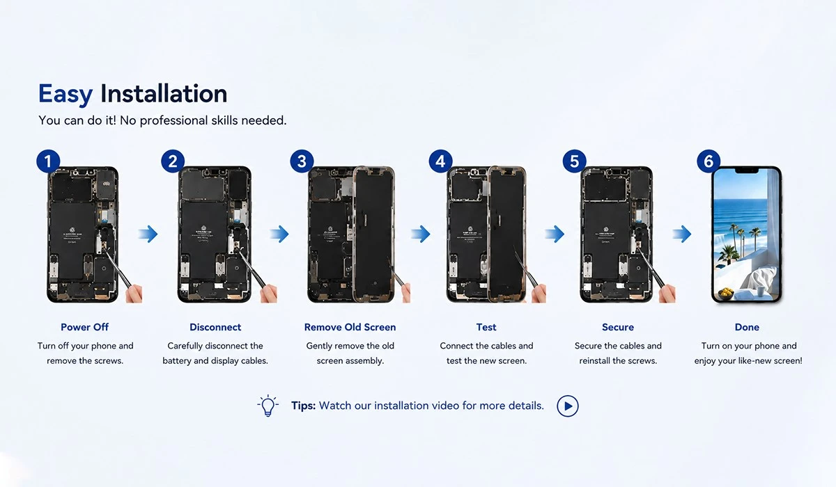 13pro max screen install guide 13pro max screen install guide