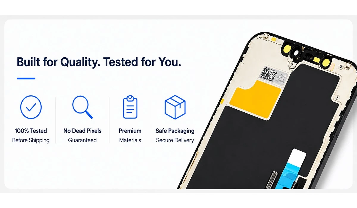 12pro max screen quality testing details